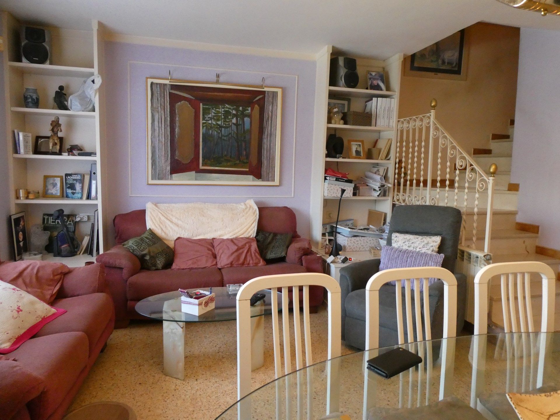 Living room of House or chalet for sale in Sant Boi de Lluçanès  with Heating, Terrace and Balcony
