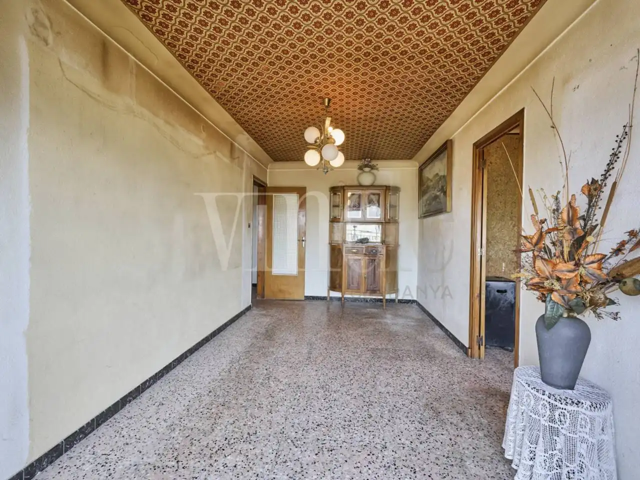 Sala d'estar de Apartament en venda en Puigcerdà amb Calefacció, Parquet i Terrassa