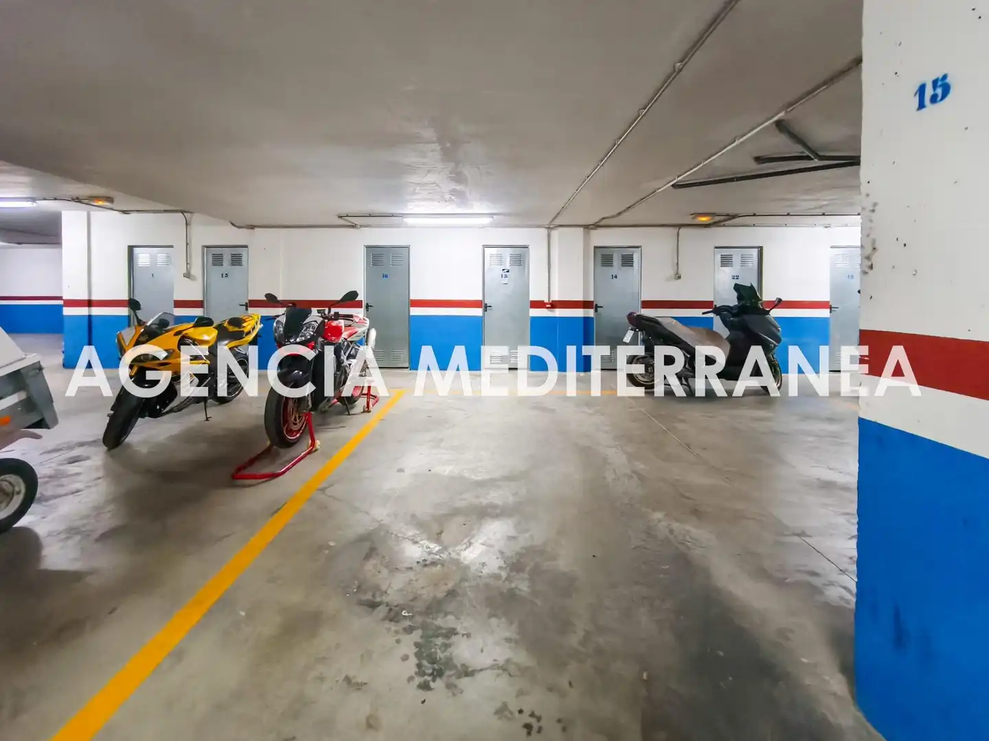 Parking of Flat for sale in Riba-roja de Túria  with Air Conditioner, Storage room and Balcony