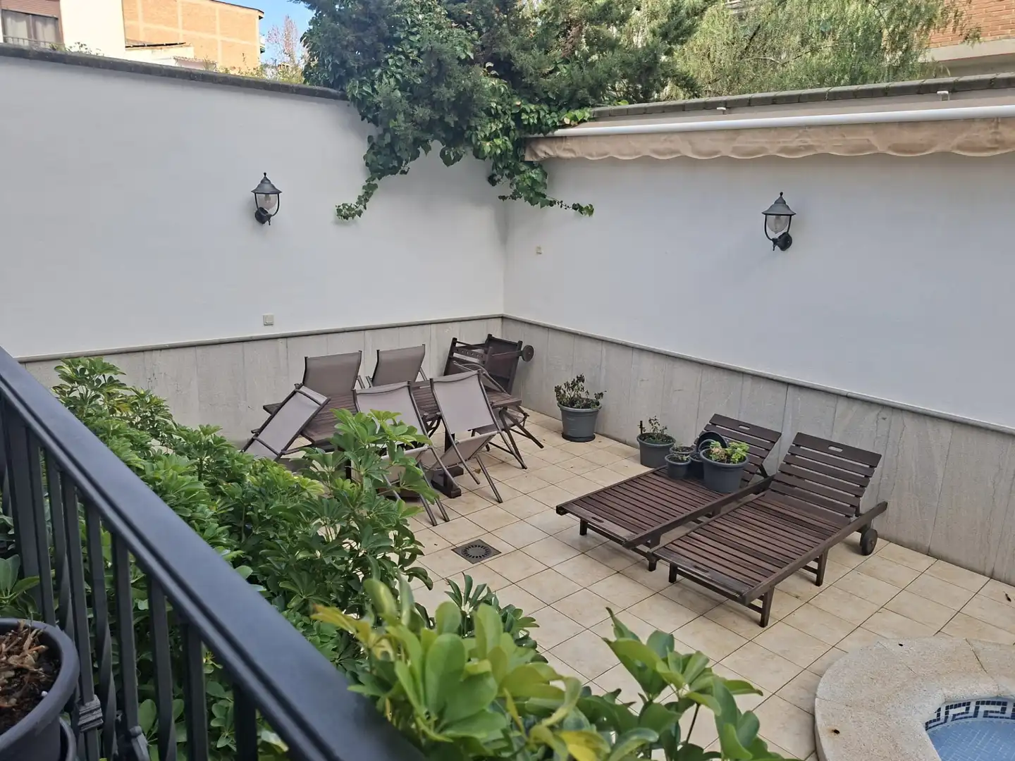Terraza de Casa adosada en venta en Granada con Aire acondicionado, Calefacción y Parquet