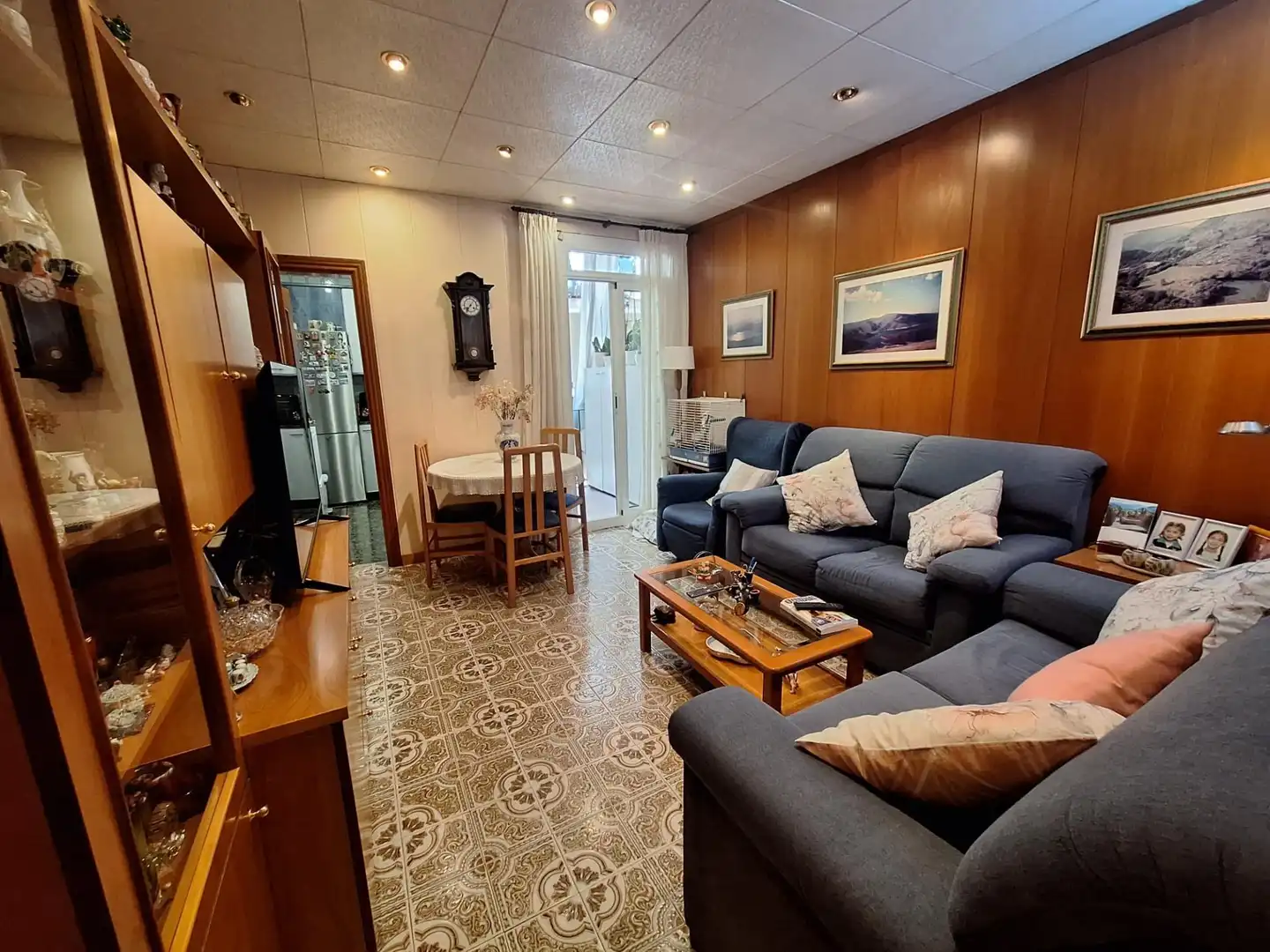 Living room of Flat for sale in  Barcelona Capital  with Balcony