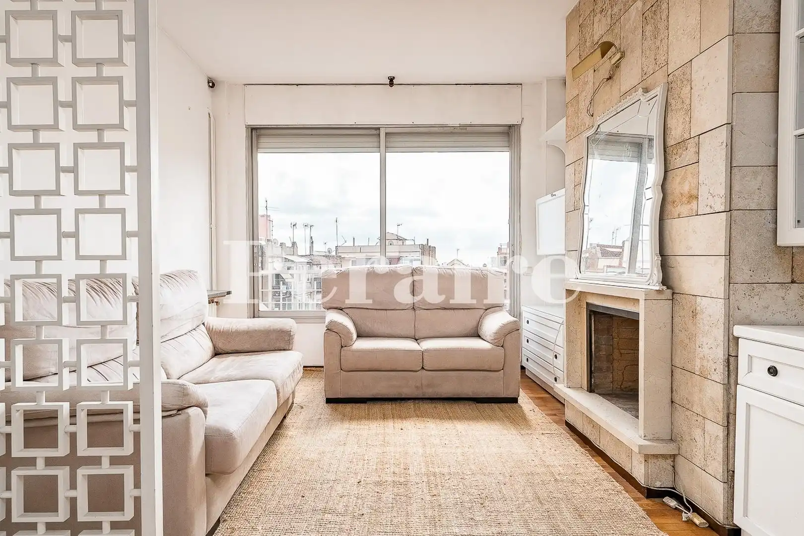 Living room of Flat for sale in Gràcia