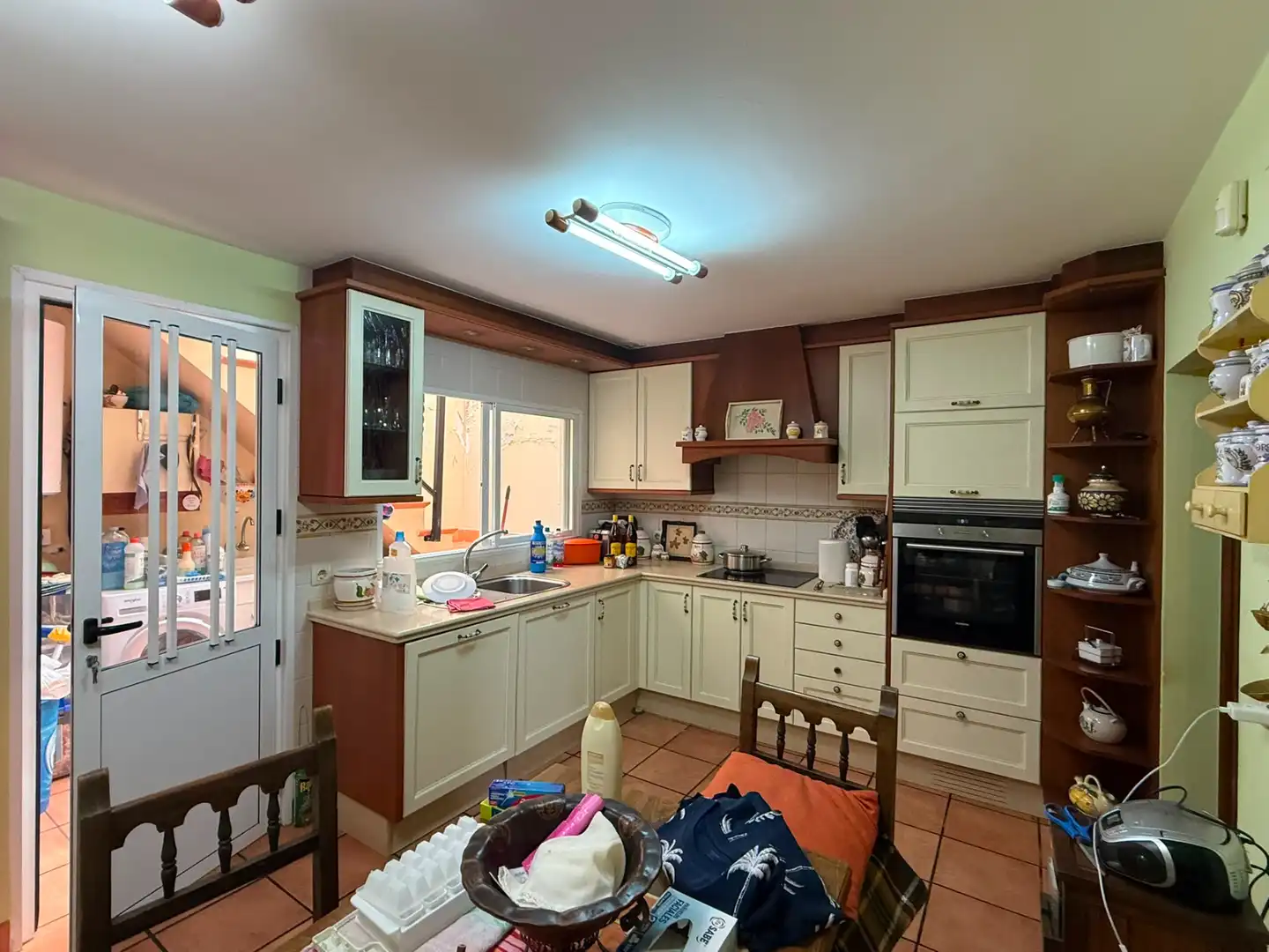 Cocina de Casa adosada en venta en Fene con Calefacción, Parquet y Amueblado