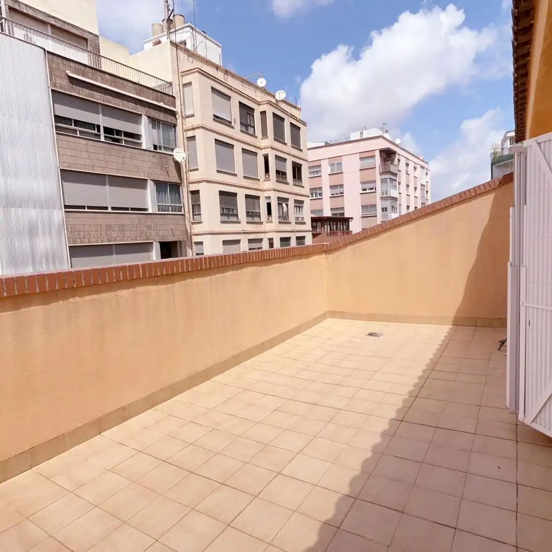 Terrace of Attic for sale in Castellón de la Plana / Castelló de la Plana  with Heating, Terrace and Storage room