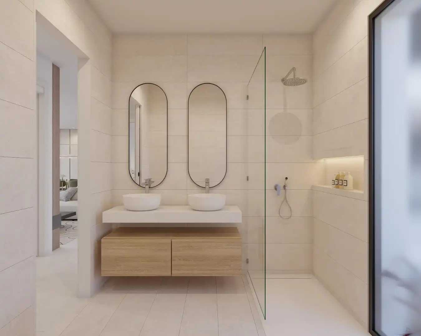 Baño de Casa o chalet en venta en Fuente Álamo de Murcia con Aire acondicionado, Calefacción y Jardín privado