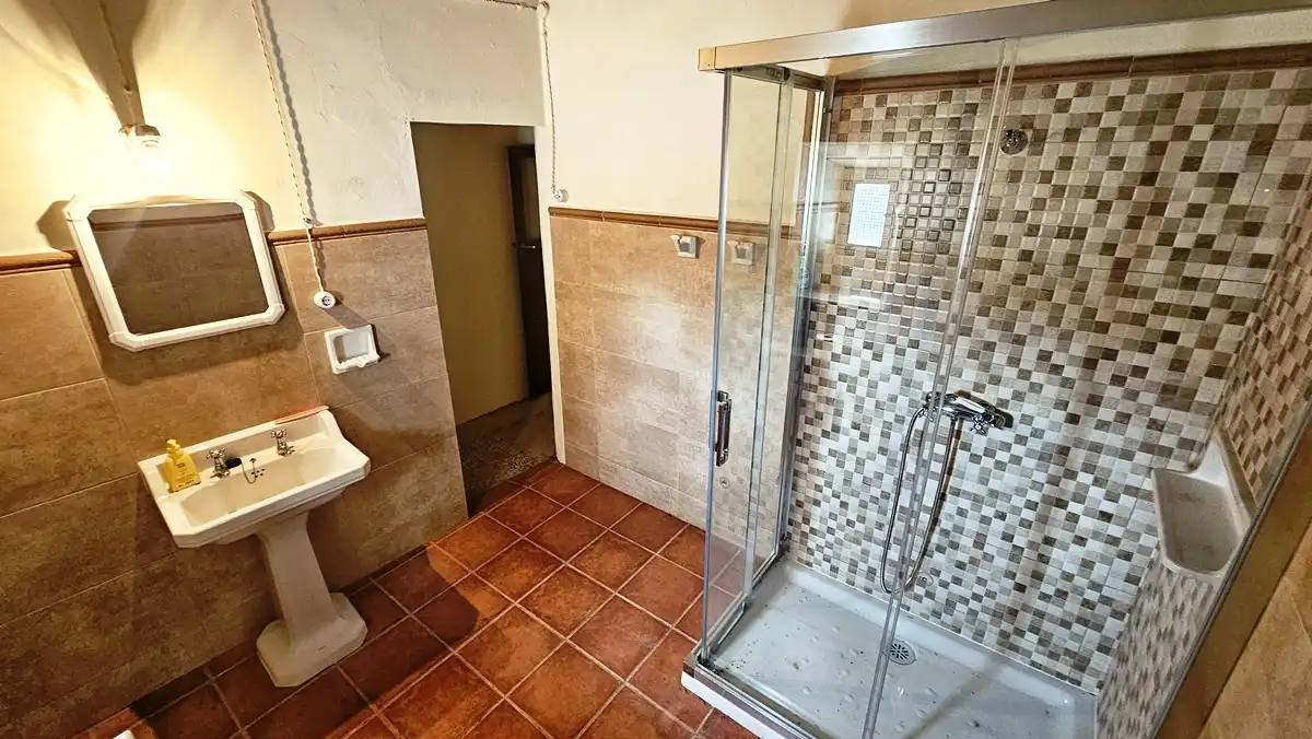 Baño de Casa o chalet en venta en Fuenteheridos con Terraza y Trastero