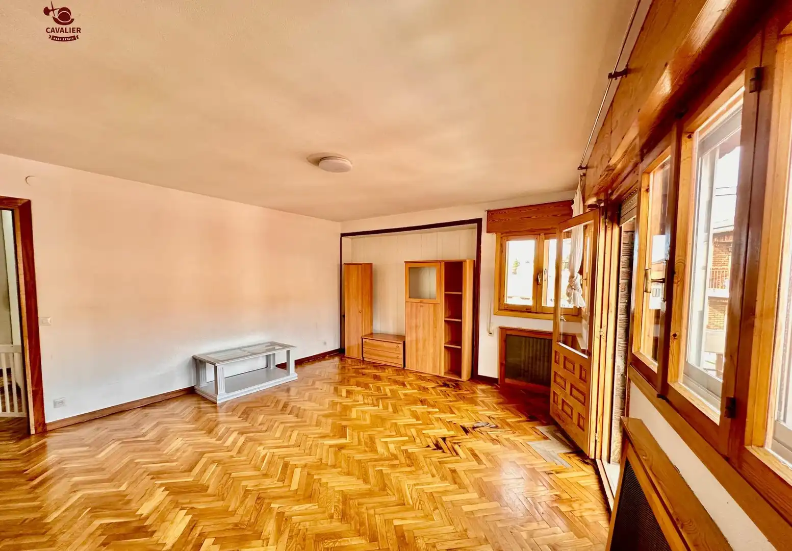 Sala d'estar de Àtic en venda en Cercedilla amb Terrassa i Balcó