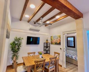 Dining room of Apartment to rent in  Palma de Mallorca  with Air Conditioner, Heating and Parquet flooring