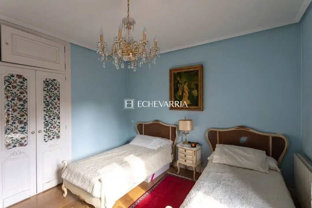 Bedroom of Flat for sale in Getxo   with Heating, Private garden and Terrace