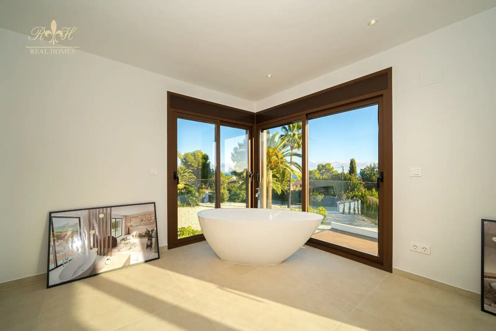Baño de Casa o chalet en venta en Villajoyosa / La Vila Joiosa con Aire acondicionado, Calefacción y Terraza