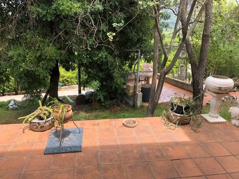 Terraza de Casa o chalet en venta en Palma de Gandia con Aire acondicionado, Jardín privado y Terraza