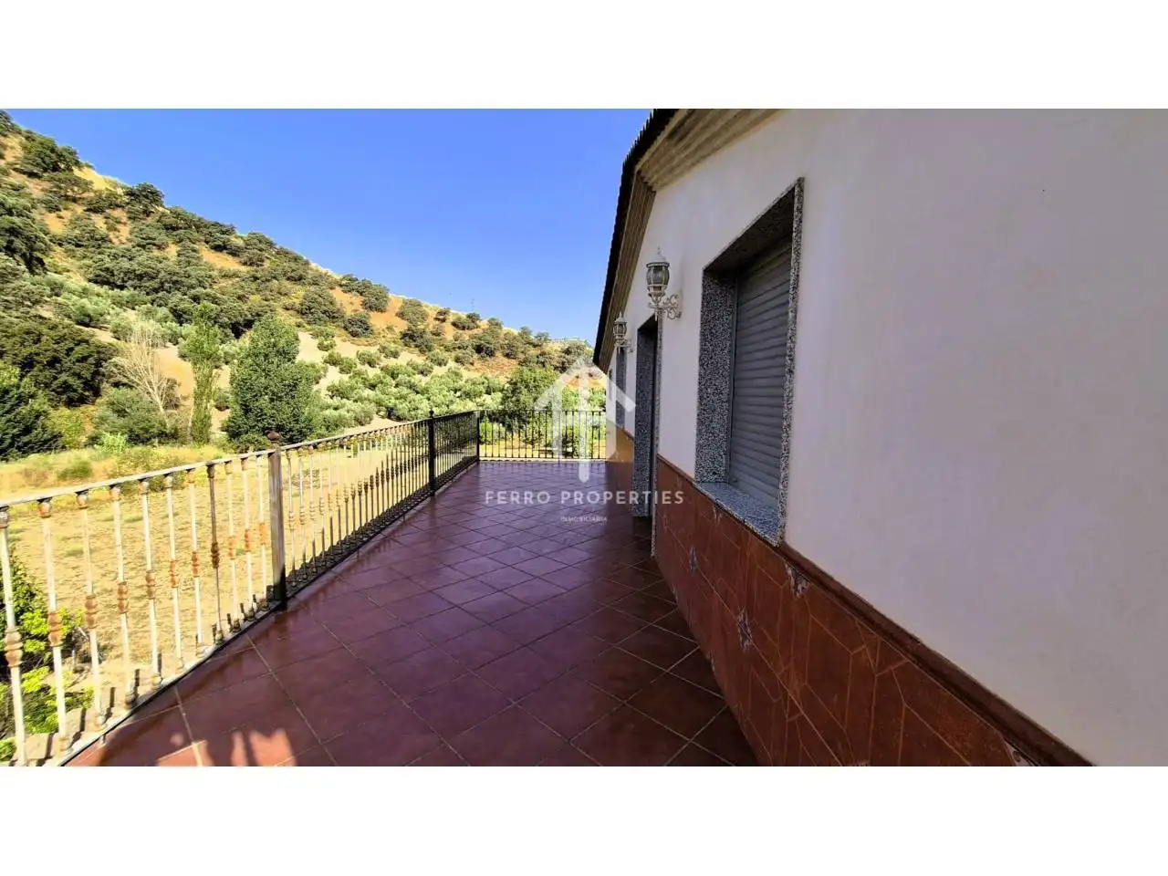 Vista exterior de Casa o xalet en venda en Algarinejo amb Jardí privat, Terrassa i Moblat