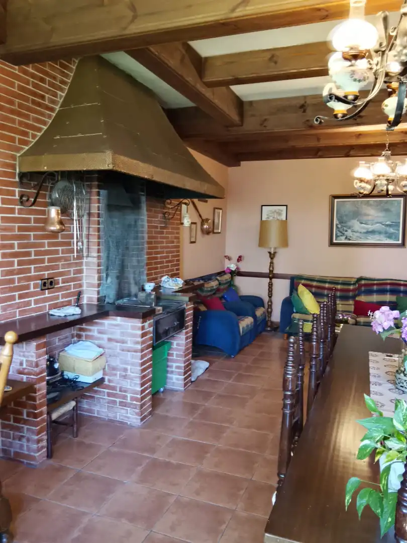 Living room of Houses for sale in Berga  with Heating, Private garden and Parquet flooring
