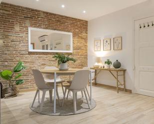 Dining room of Apartment to share in  Barcelona Capital  with Air Conditioner, Heating and Terrace
