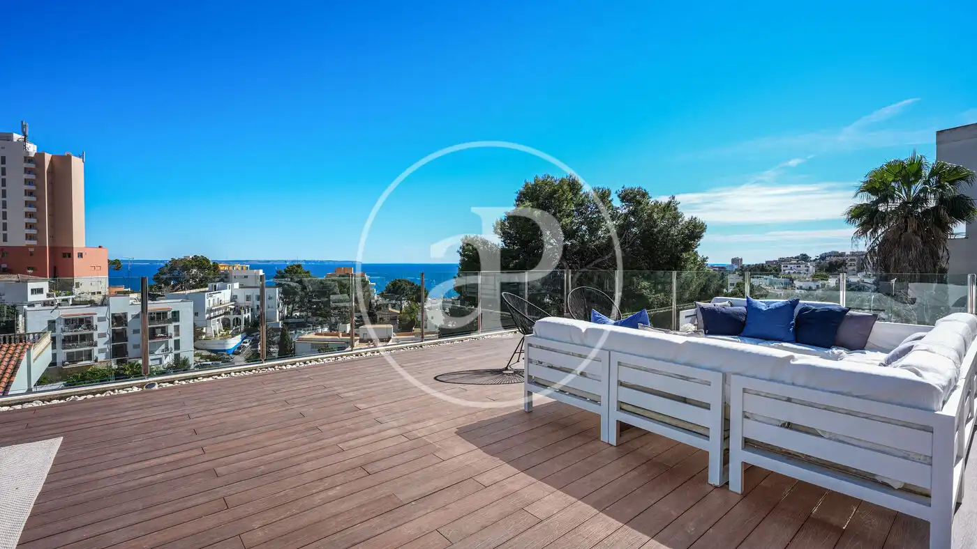 Terrasse von Haus oder Chalet zum Verkauf in  Palma de Mallorca mit Klimaanlage, Heizung und Abstellraum