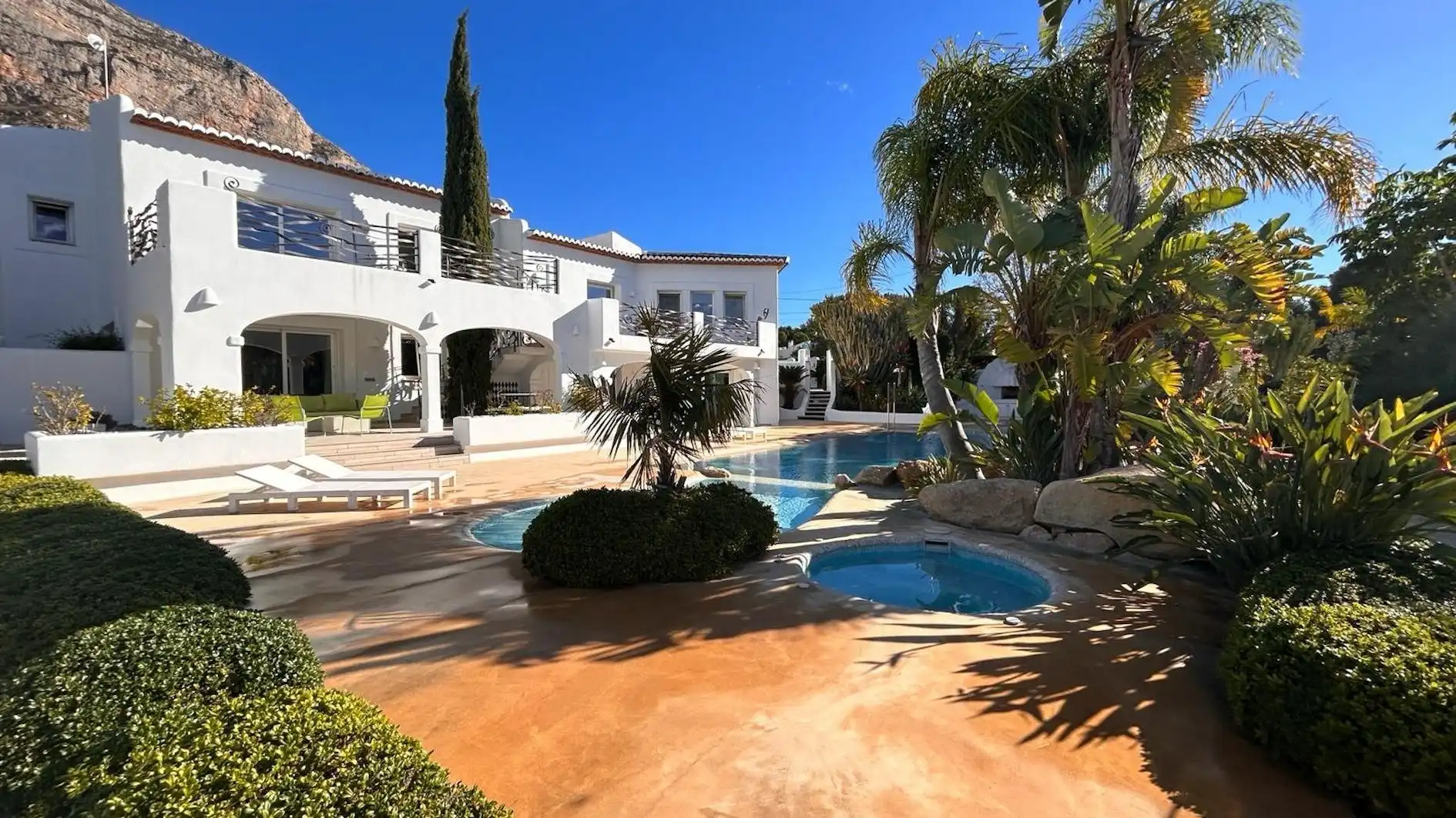 Exterior view of Houses for sale in Jávea / Xàbia  with Air Conditioner, Heating and Private garden