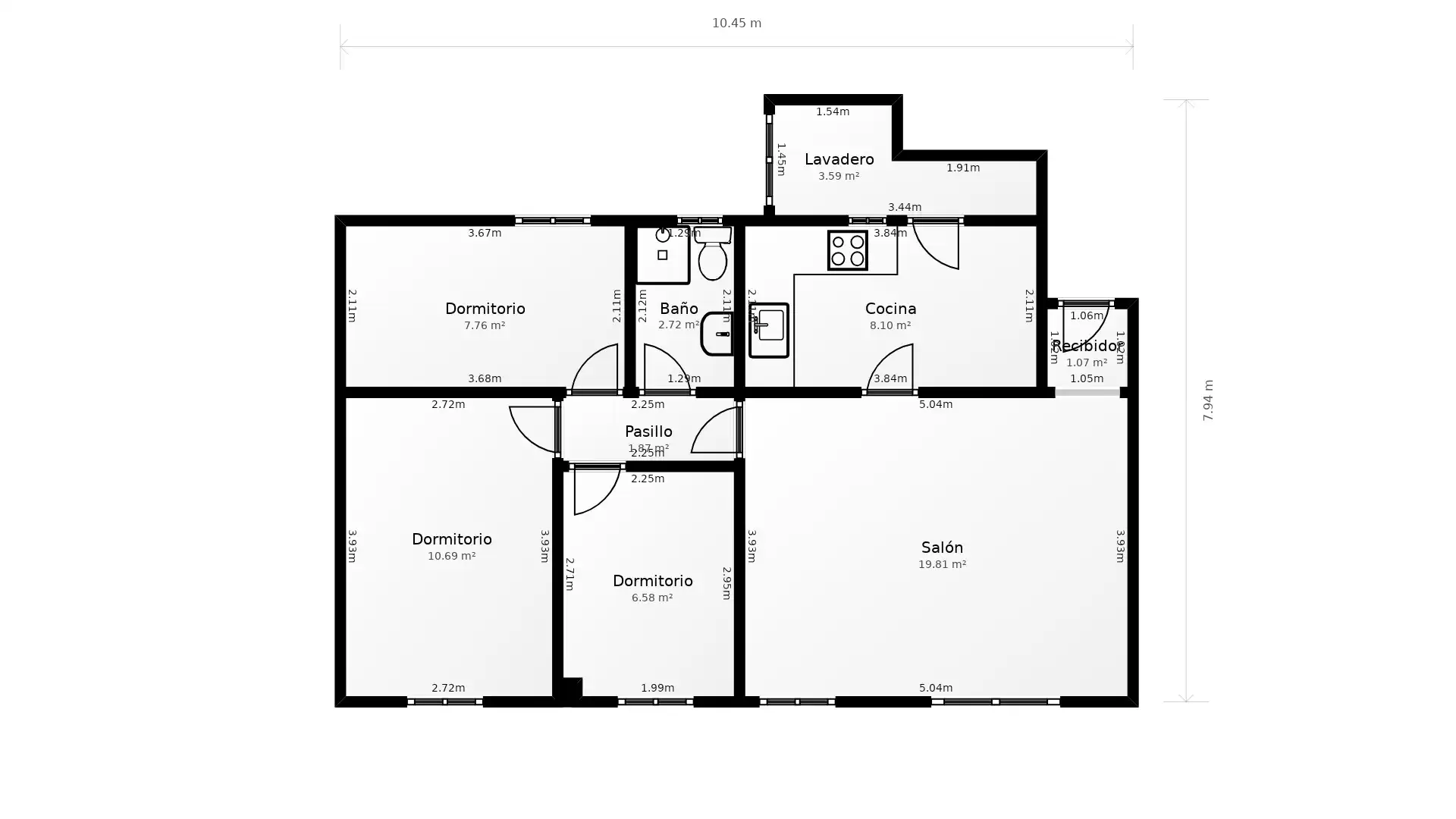 Flat for rent in Can Boada