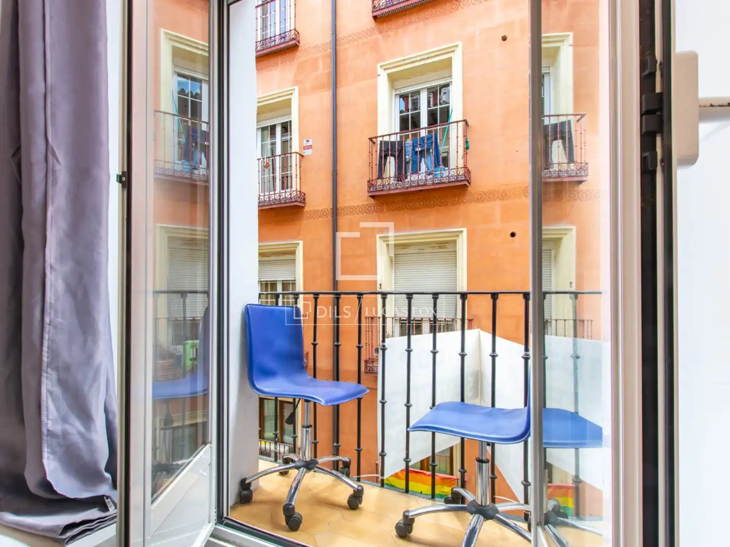 Balcony of Flat for rent in Alcalá de Guadaira  with Air Conditioner, Heating and Furnished