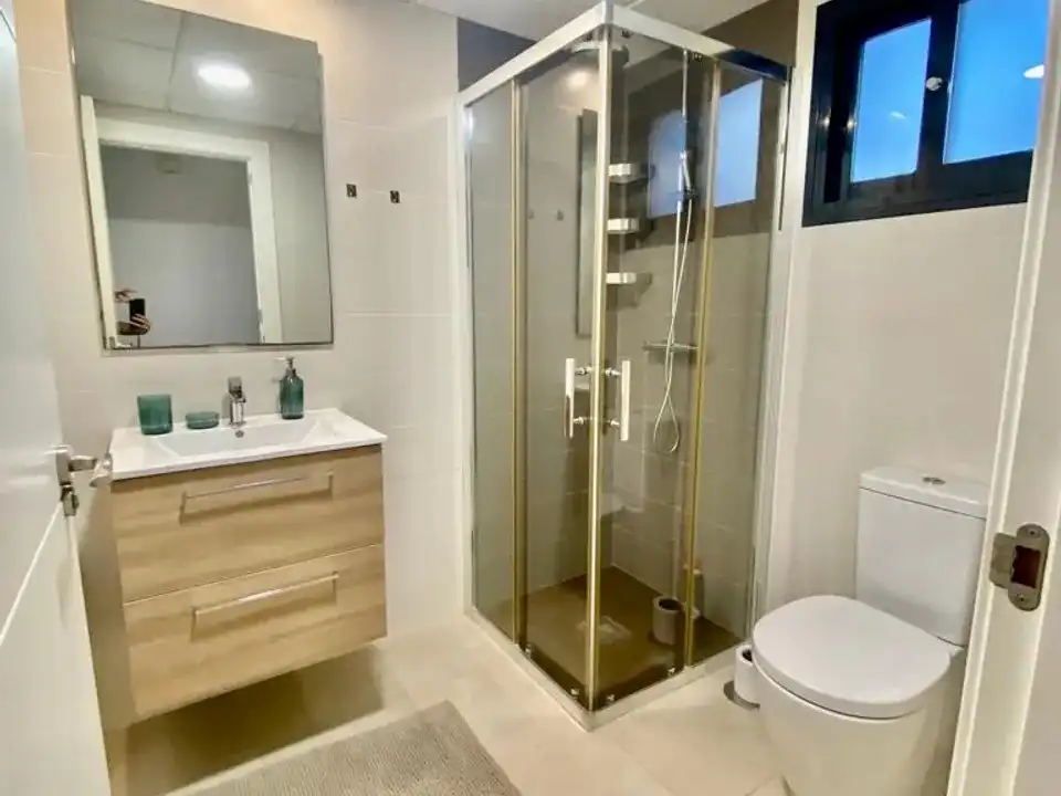 Bathroom of Houses for sale in San Javier  with Air Conditioner, Heating and Terrace