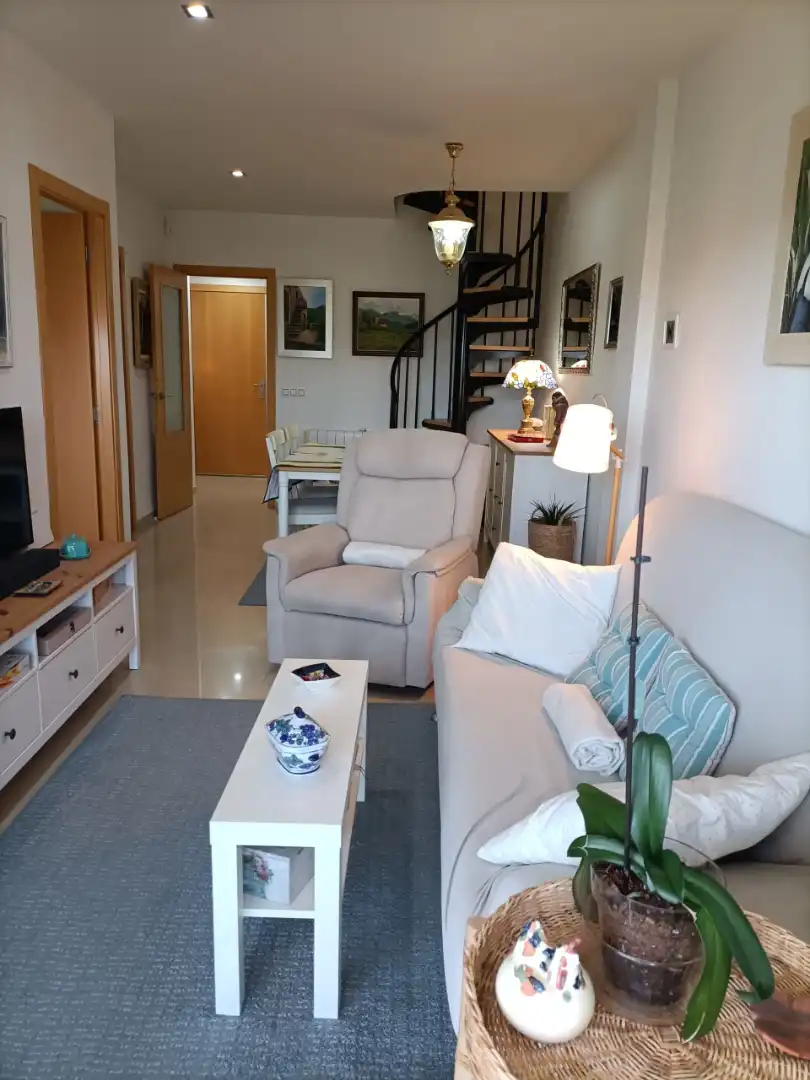 Wohnzimmer von Dachboden zum Verkauf in Segorbe mit Klimaanlage, Terrasse und Abstellraum