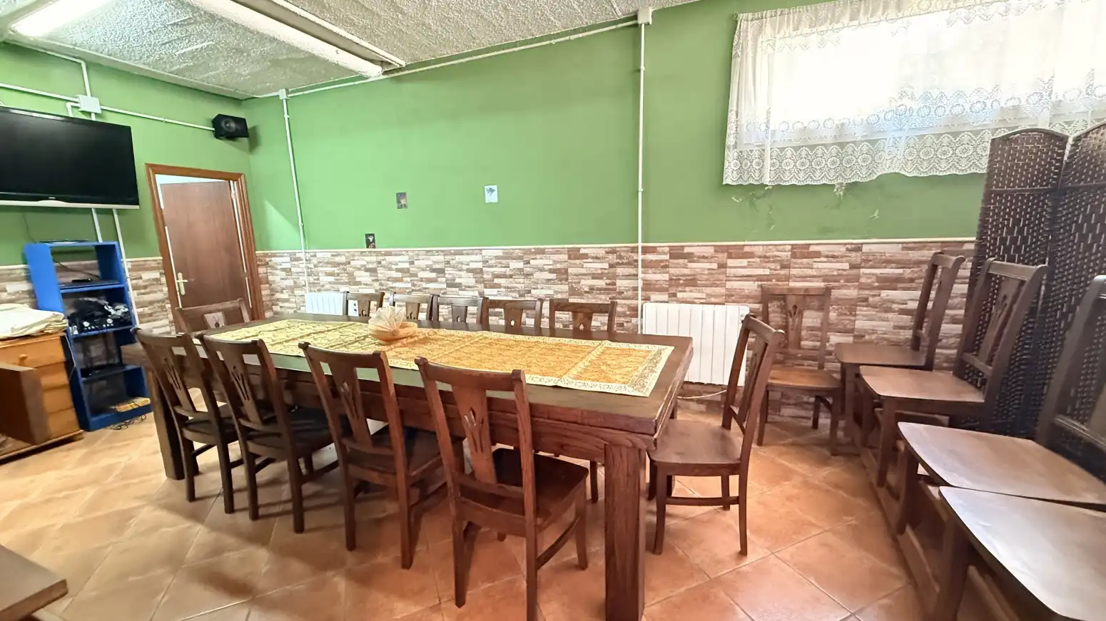 Comedor de Casa adosada en venta en Alfoz de Lloredo con Calefacción, Jardín privado y Terraza