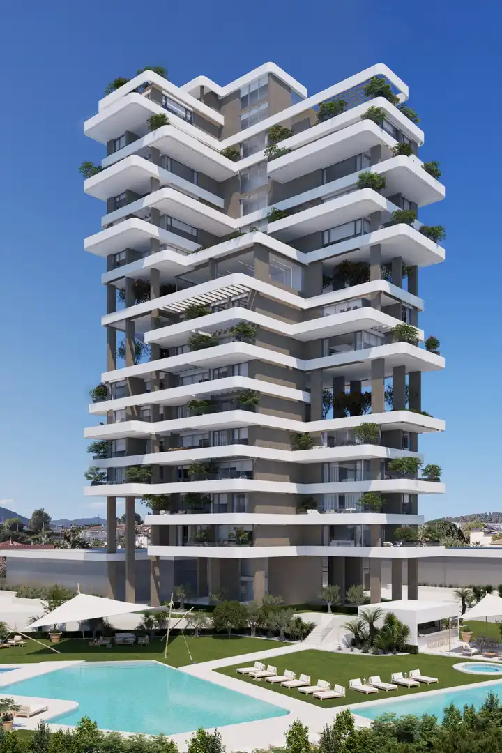 Vista exterior de Pis en venda en Calpe / Calp
