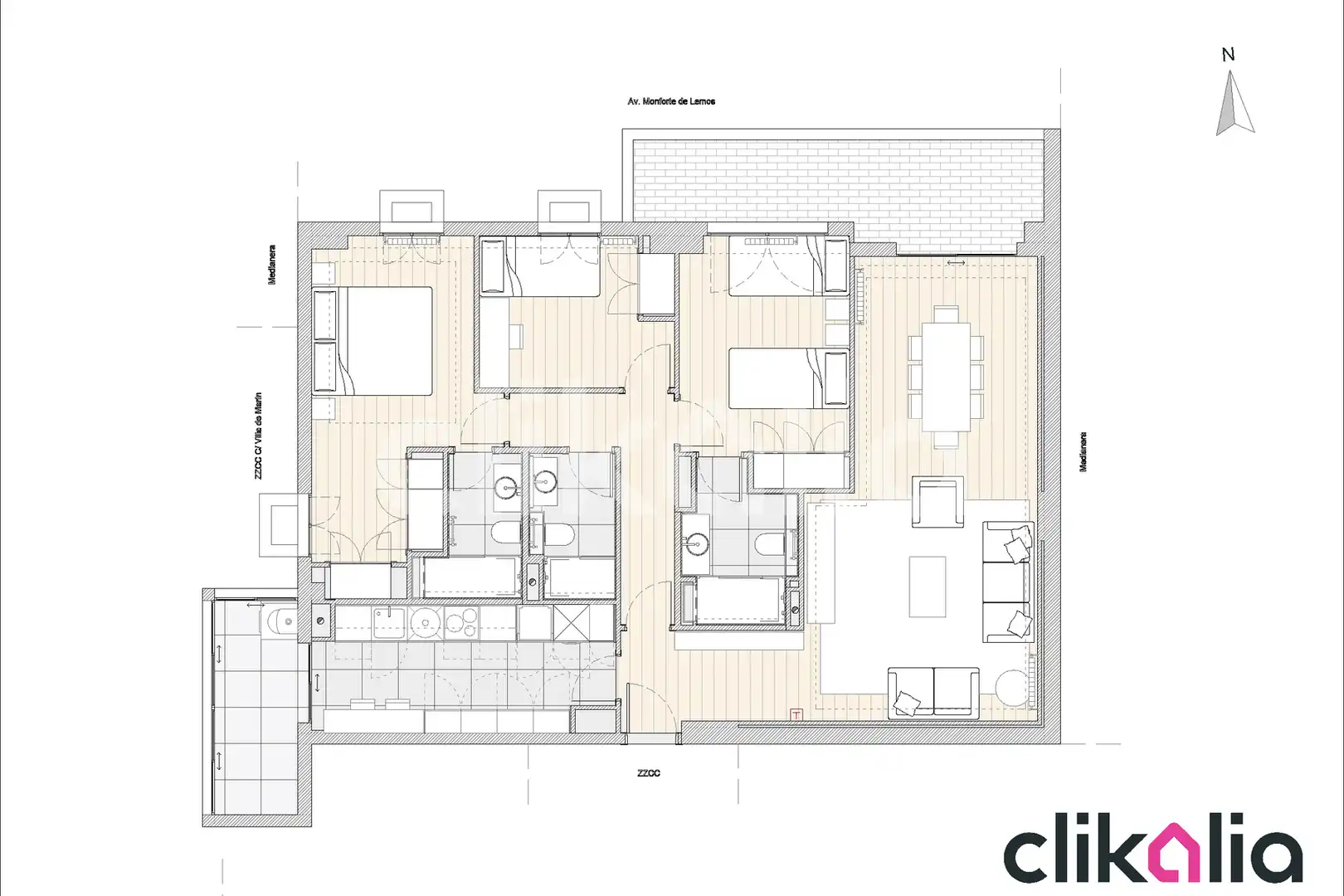 Flat with garden for sale in Fuencarral - El Pardo, imagen 26