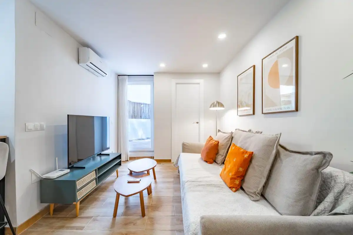 Sala de estar de Planta baja en venta en Málaga con Aire acondicionado, Calefacción y Terraza