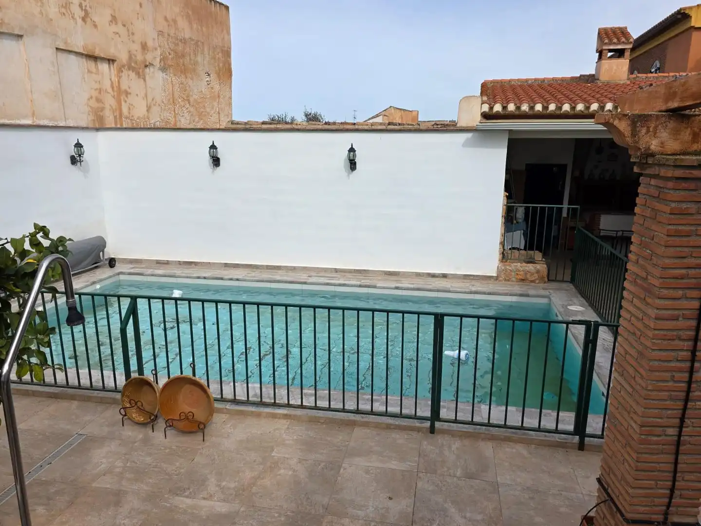 Swimming pool of Houses for sale in Ventas de Huelma  with Air Conditioner, Heating and Private garden