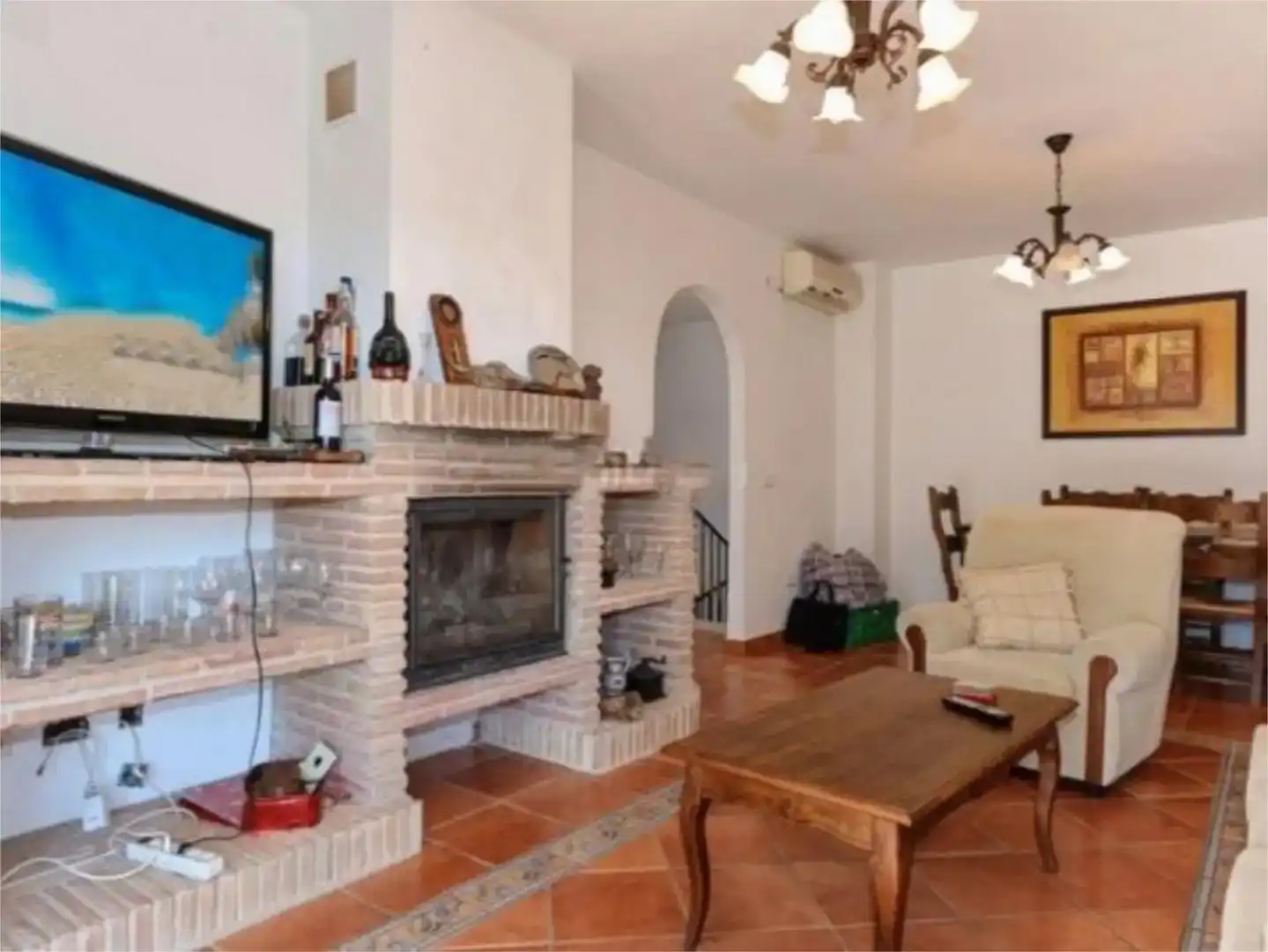 Sala d'estar de Finca rústica en venda en Coín, Málaga