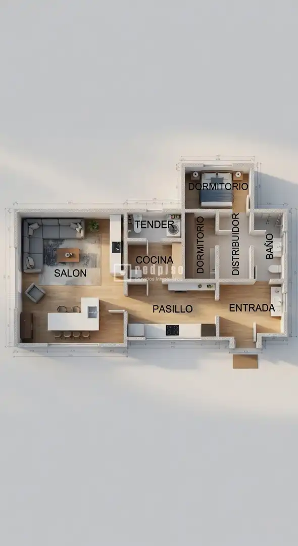 Habitación de Piso en venta en Alcorcón con Aire acondicionado y Calefacción