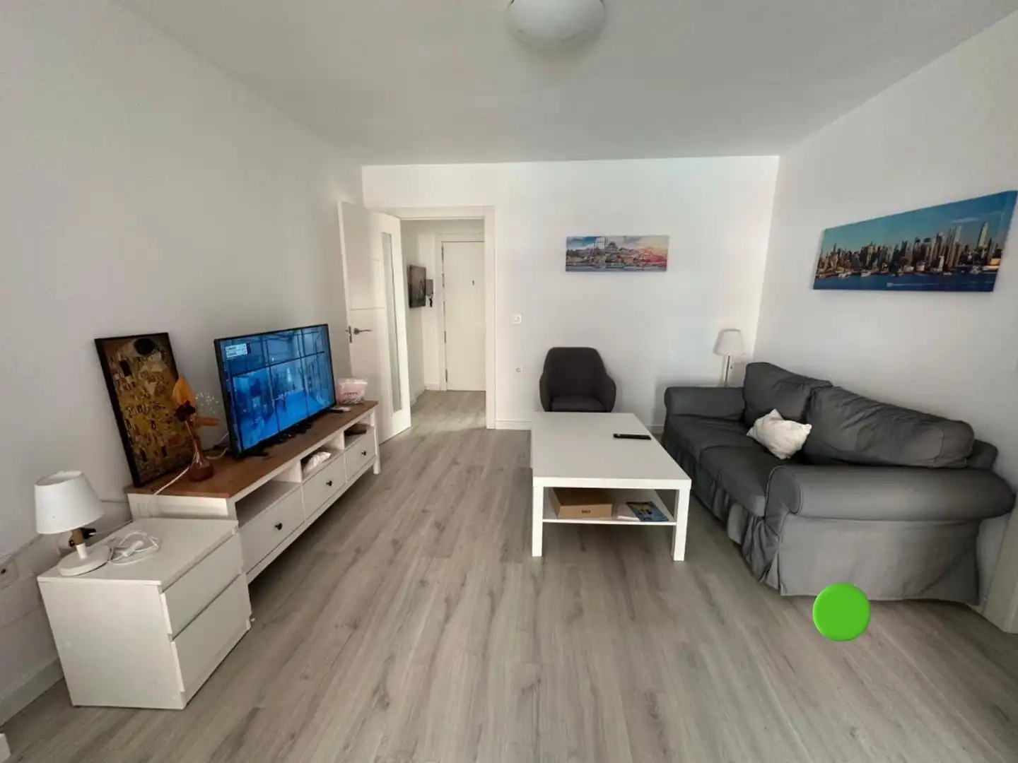 Living room of Flat for rent in Granada  with Air Conditioner