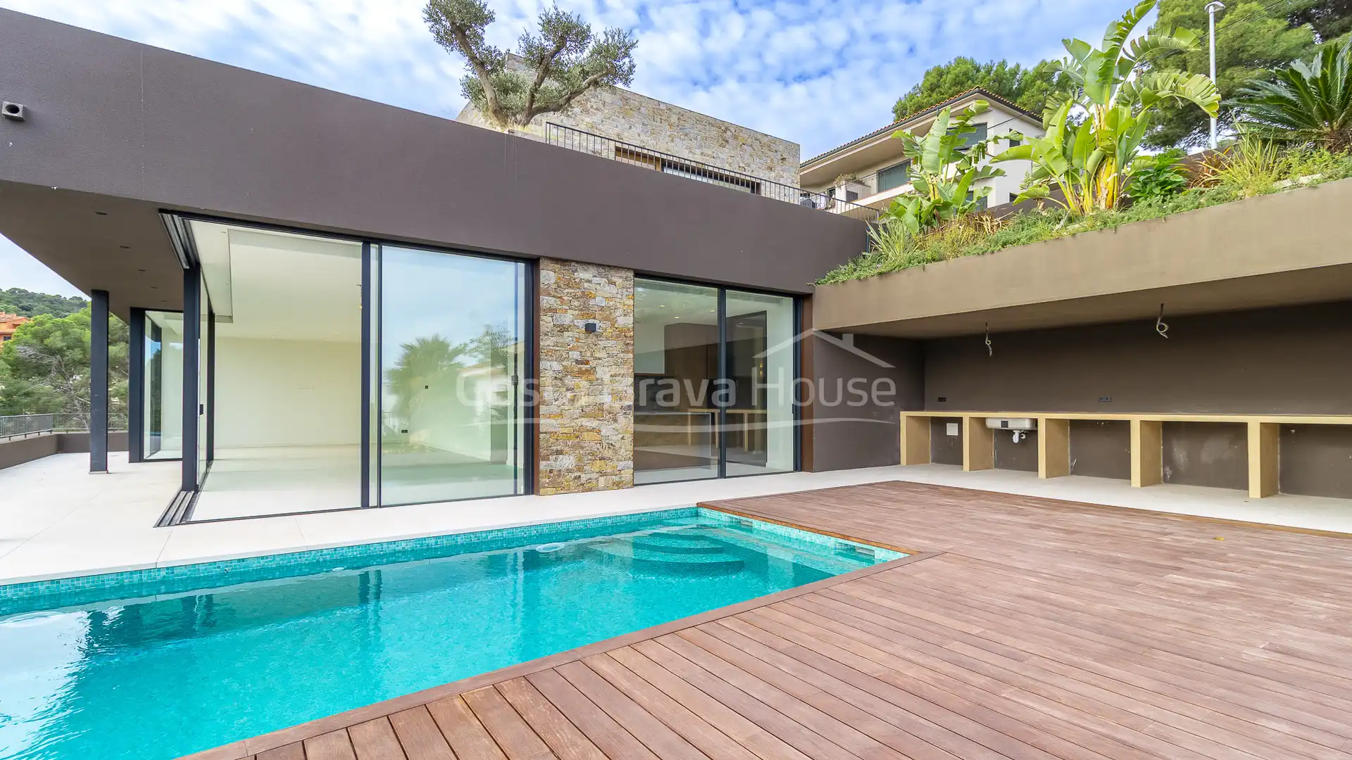 Swimming pool of Houses for sale in Begur  with Air Conditioner, Heating and Private garden