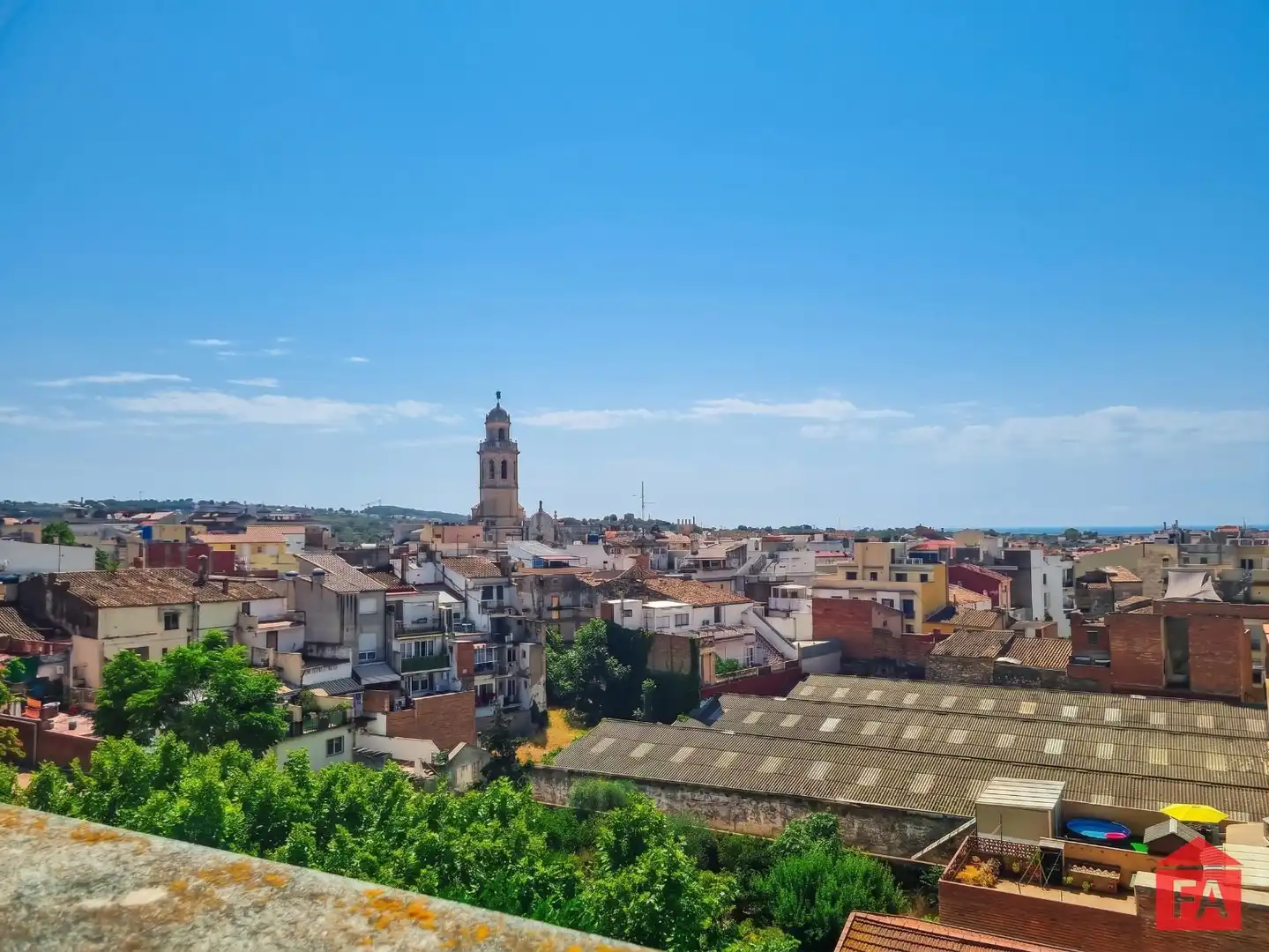 Vista exterior de Pis en venda en El Vendrell amb Aire condicionat, Calefacció i Parquet