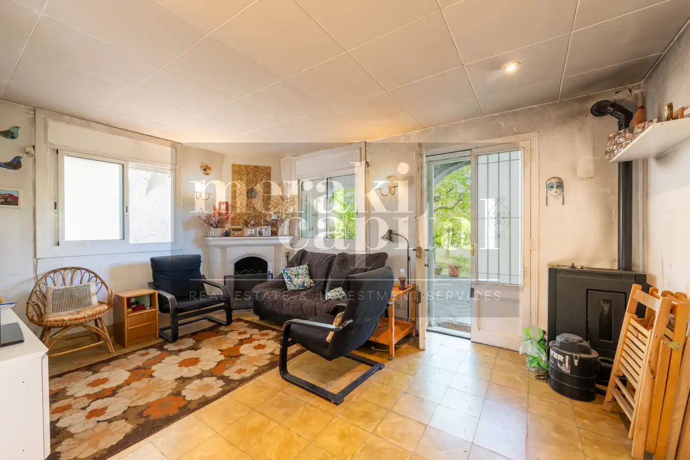 Jardín de Casa o chalet en venta en Sant Cugat del Vallès con Calefacción, Jardín privado y Terraza