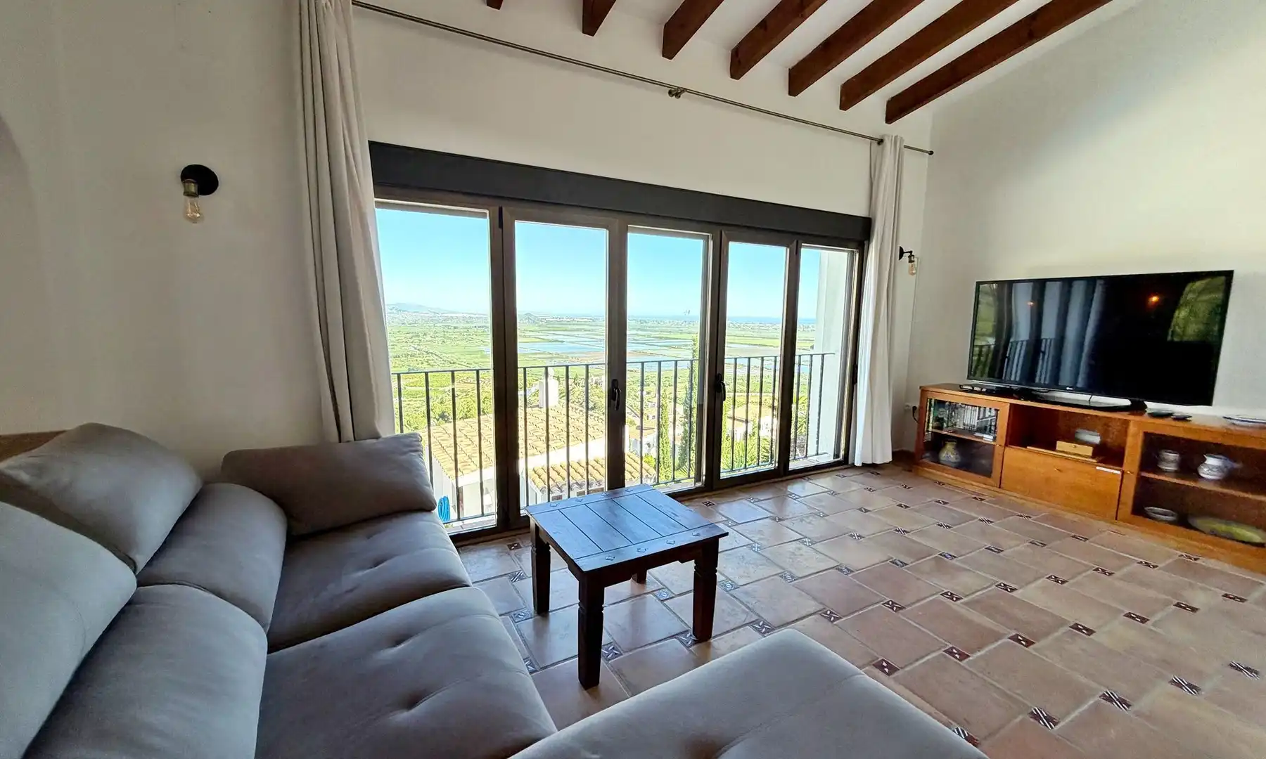 Sala de estar de Casa o chalet en venta en Dénia con Aire acondicionado, Calefacción y Jardín privado