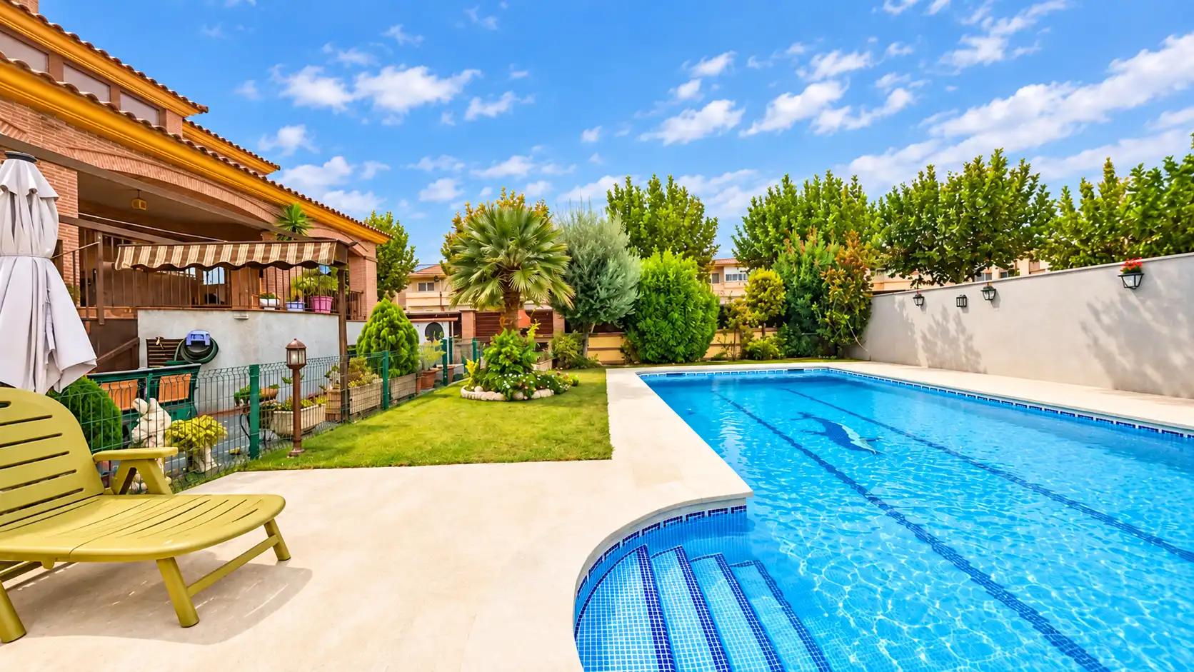 Piscina de Casa o chalet en venta en Pepino con Aire acondicionado, Calefacción y Jardín privado