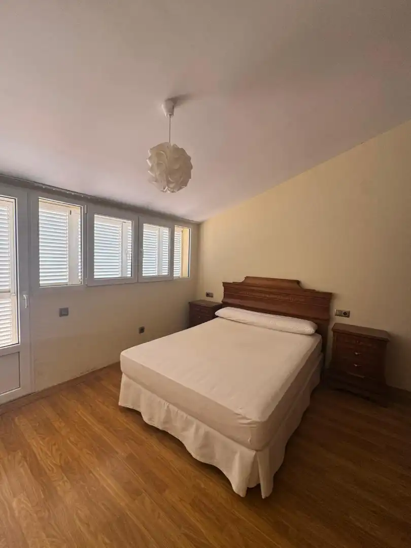 Bedroom of Attic for rent in Castuera  with Air Conditioner, Terrace and Furnished