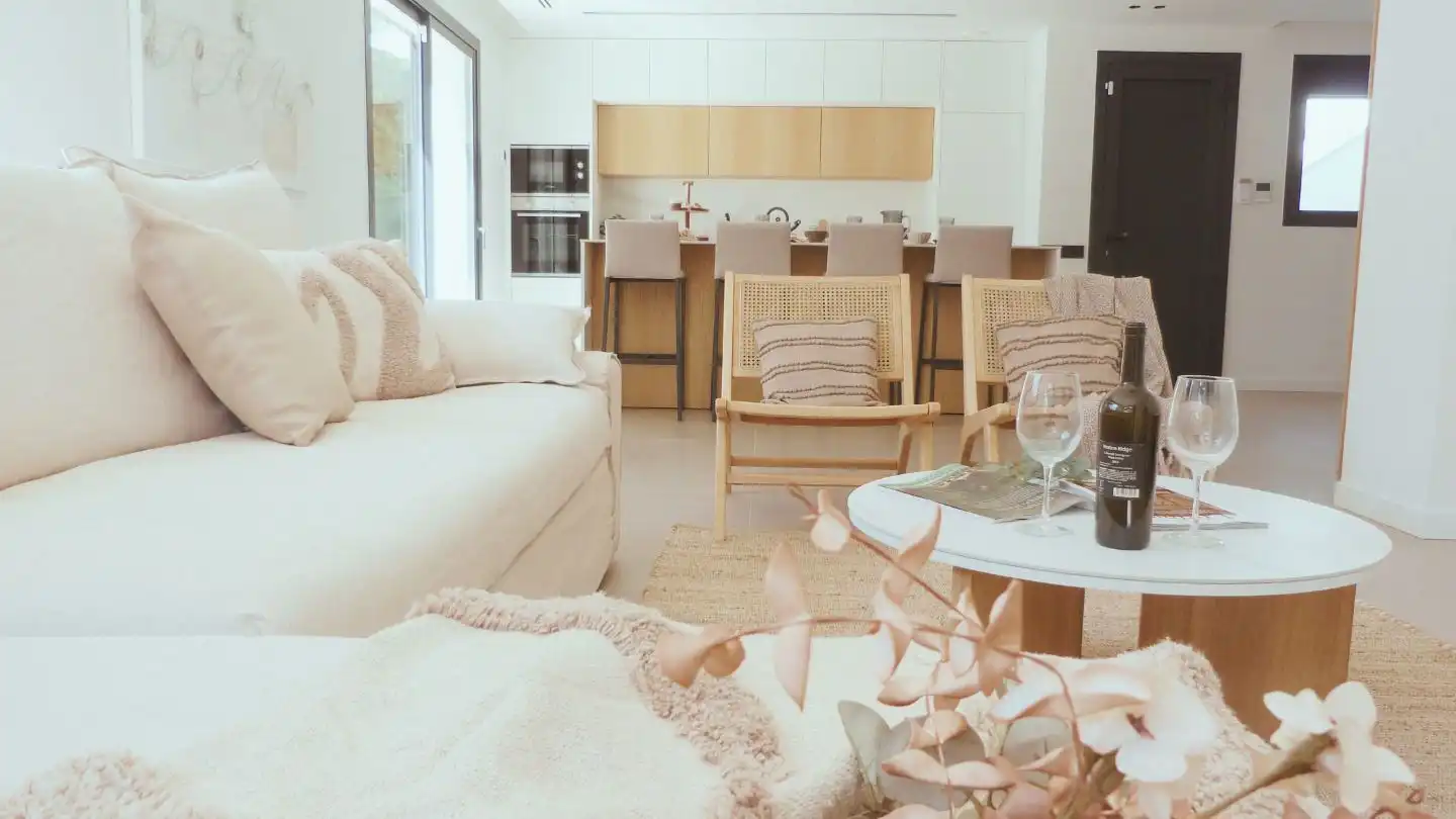 Sala de estar de Casa o chalet en venta en Cambrils con Aire acondicionado, Calefacción y Parquet