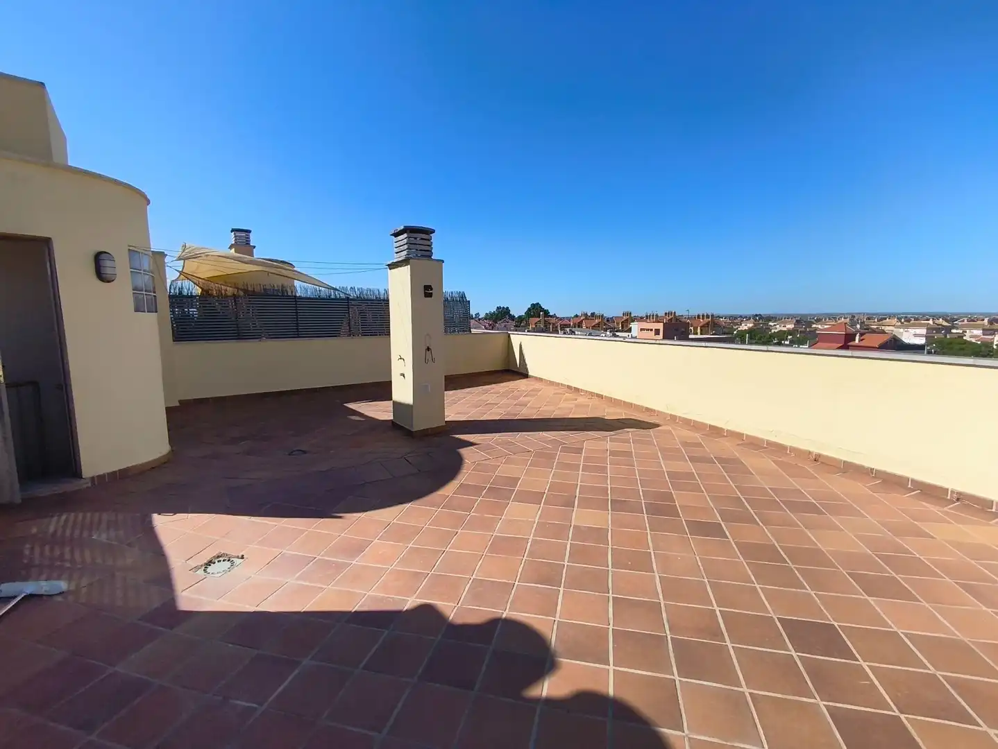 Terraza de Piso de alquiler en Aljaraque con Aire acondicionado y Amueblado