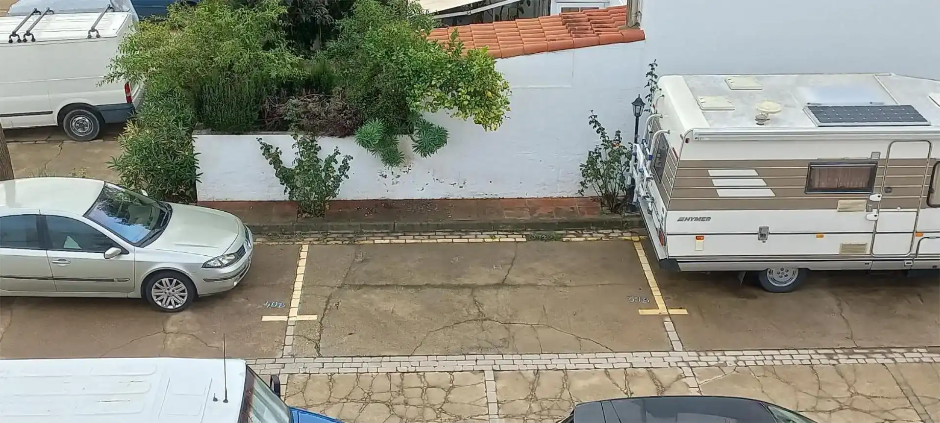 Parkplatz von Maisonette zur Miete in El Rompido mit Schwimmbad und Balkon