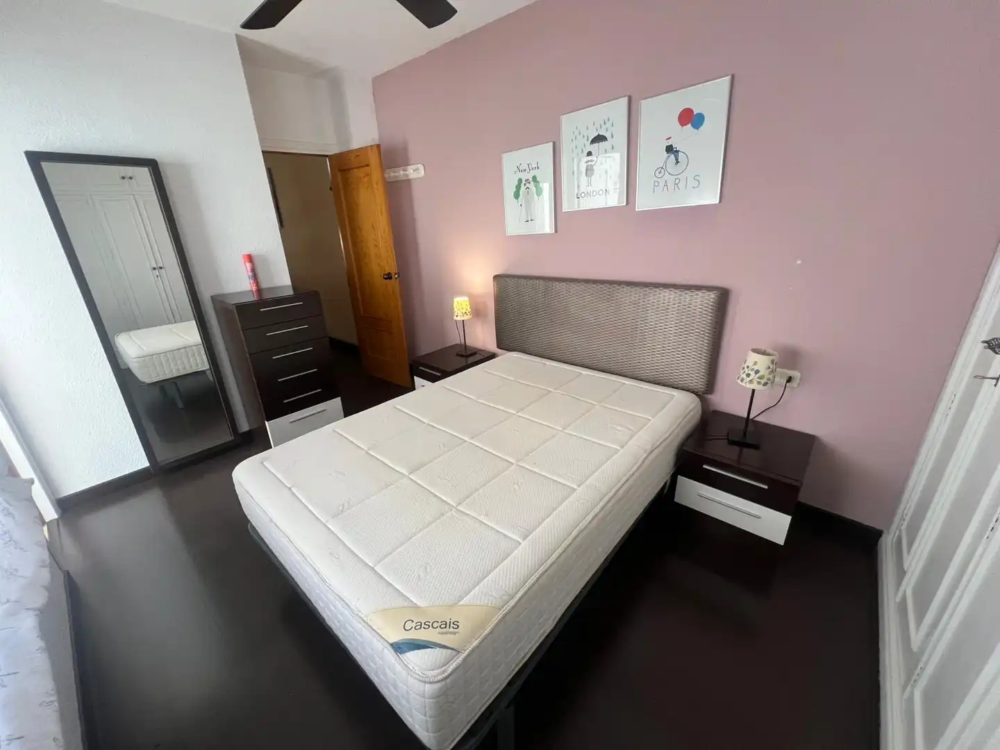 Schlafzimmer von Wohnungen zur Miete in Jaén mit Klimaanlage, Möbliert und Waschmaschine