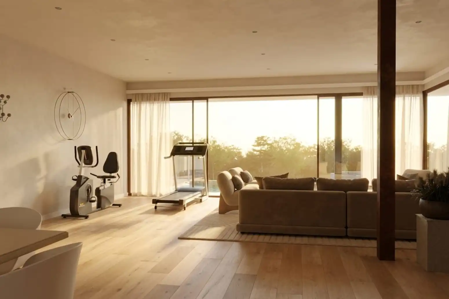 Sala d'estar de Casa o xalet en venda en Castelldefels amb Aire condicionat