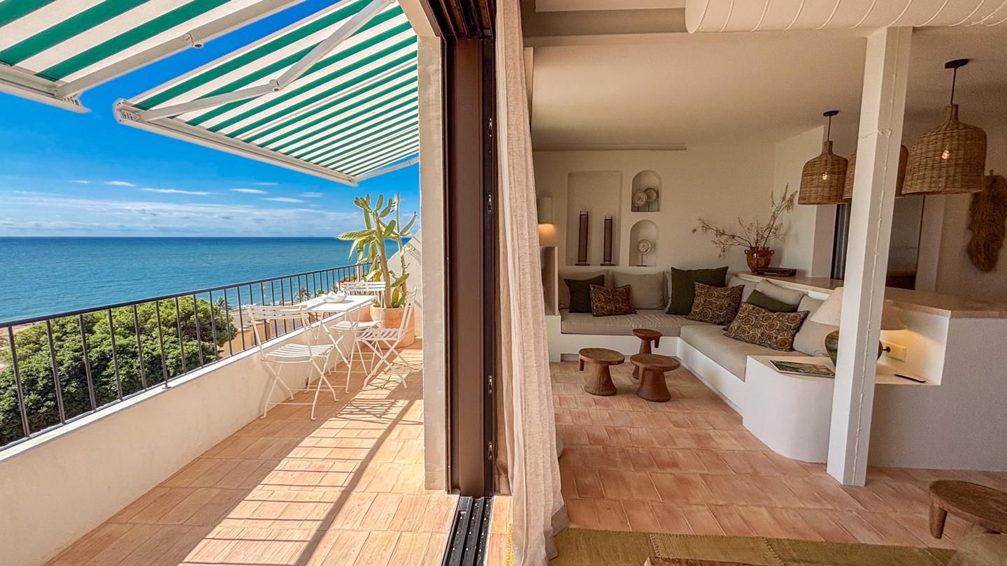 Terrace of Flat for sale in Santa Pola  with Air Conditioner, Terrace and Swimming Pool
