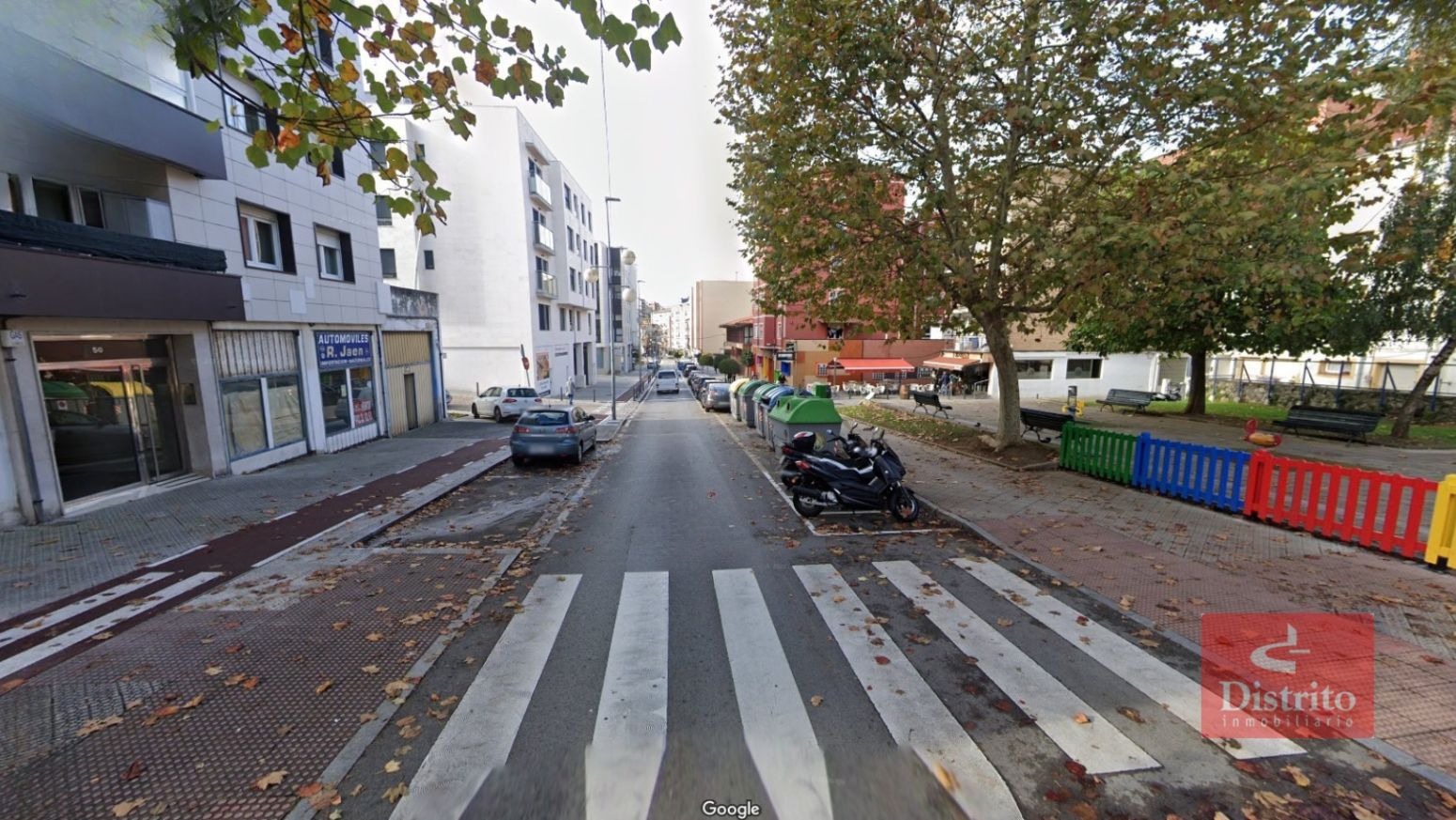 Vista exterior de Garatge de lloguer en Santander