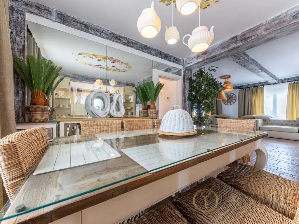 Comedor de Casa o chalet en venta en Moraira con Aire acondicionado, Jardín privado y Terraza