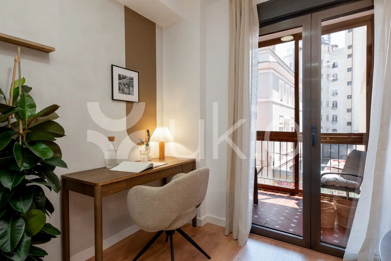Bedroom of Apartments for rent in Madrid  with Air Conditioner, Heating and Terrace