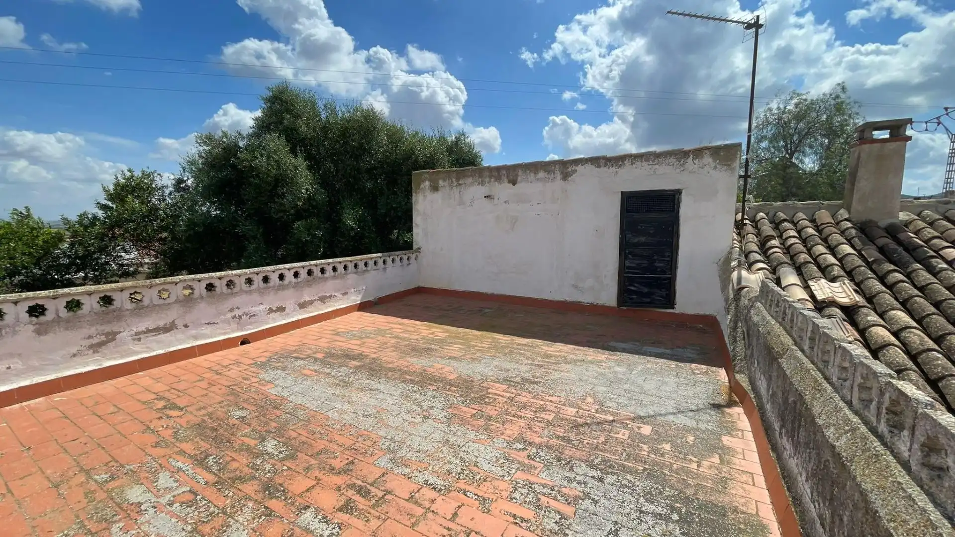 Terraza de Finca rústica en venta en Fuente Álamo de Murcia con Amueblado
