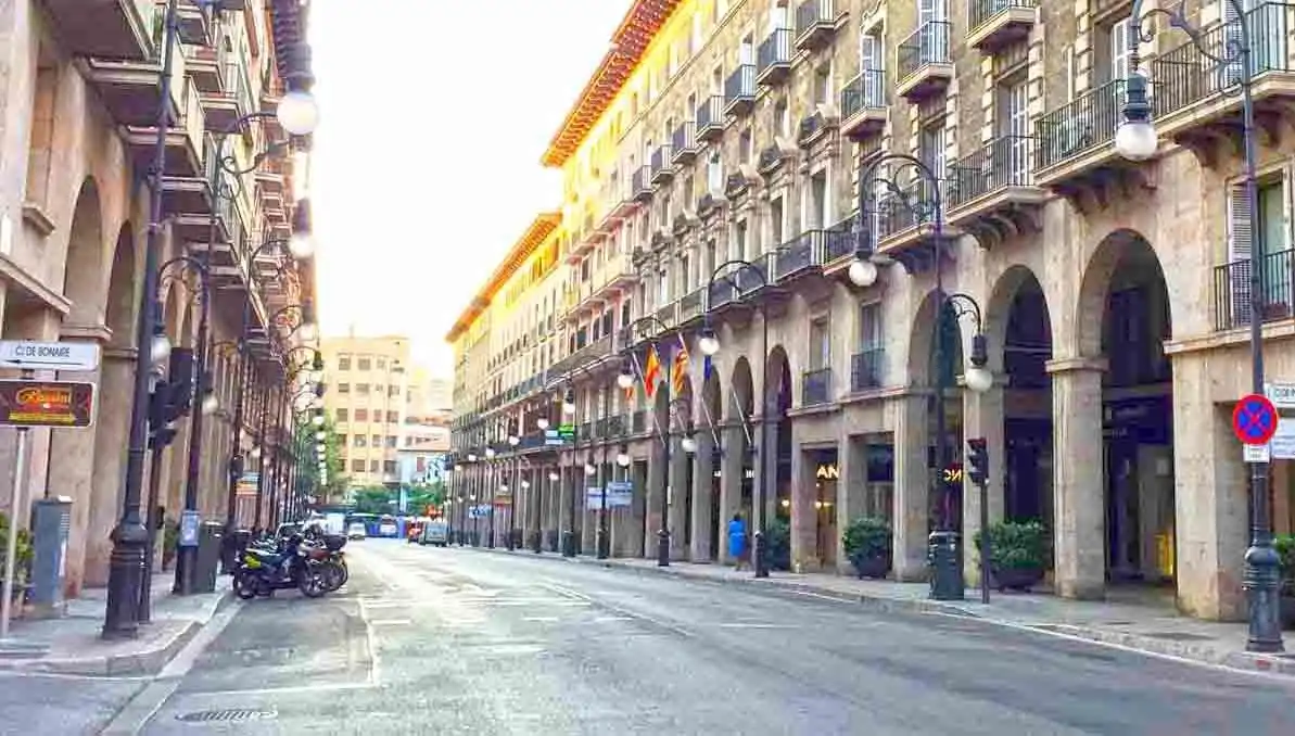 Vista exterior de Oficina de alquiler en  Palma de Mallorca
