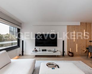 Sala d'estar de Apartament en venda en  Barcelona Capital amb Aire condicionat